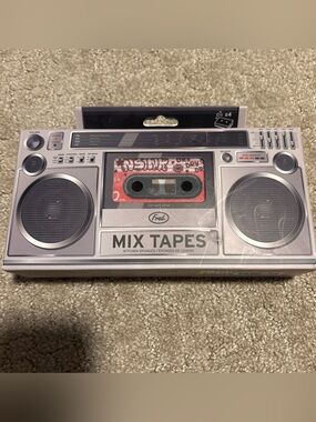 Fred & Friends Mix Tape Kitchen Sponges 4 Pack Assorted Colors Cleaning Pads